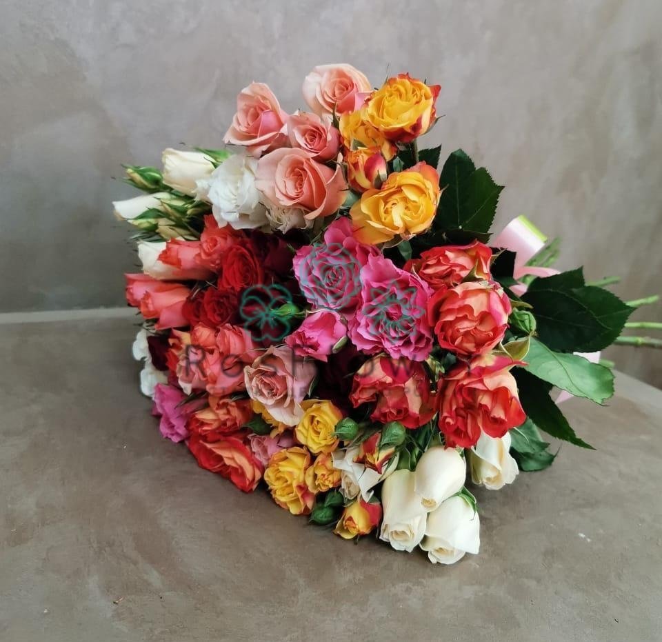 Букет цветов из: Розы в Красногвардейском