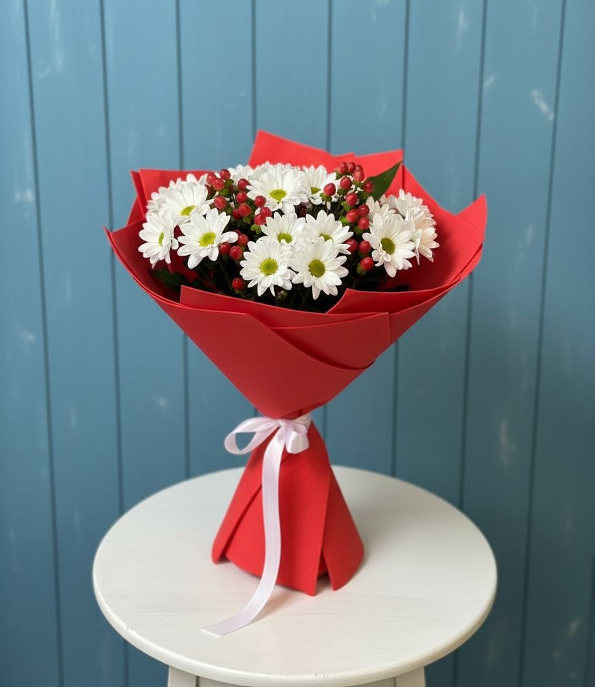 Букет цветов из: Хризантемы в Красногвардейском