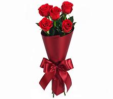 Букет 5 Красных роз Эдлесс Лав в Красногвардейском