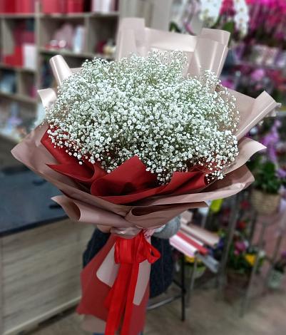 Букет цветов из: Гипсофила в Красногвардейском