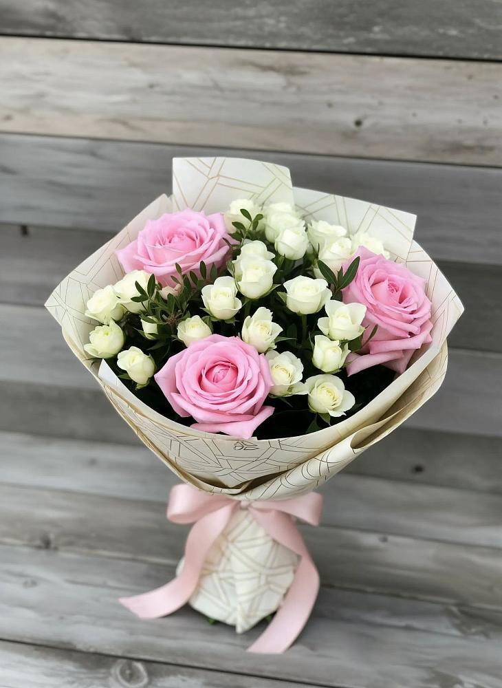 Букет цветов из: Розы в Красногвардейском