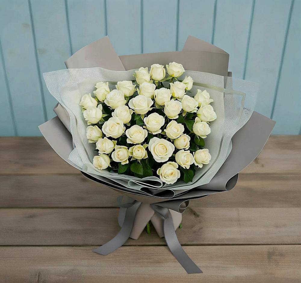 Букет Белоснежная нежность в Красногвардейском