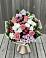 Букет цветов из: Альстромерии, Гвоздики, Розы и Хризантемы в Красногвардейском