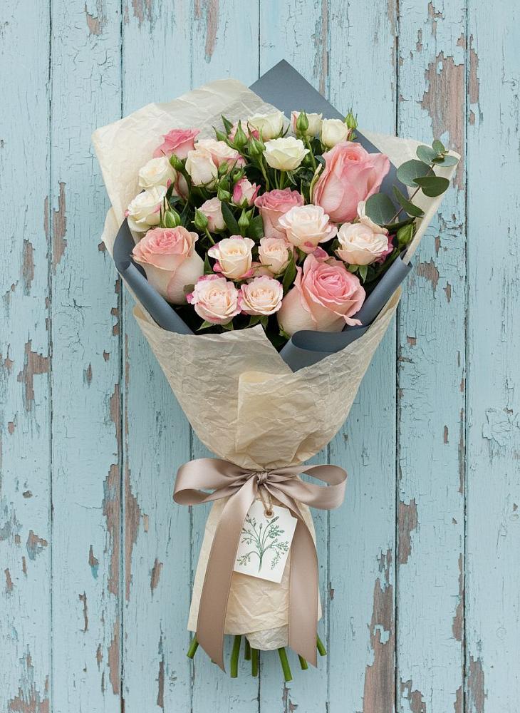 Букет цветов из: Розы в Красногвардейском