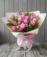 Букет Розовый кустик #REPLACE_PRED# Красногвардейском