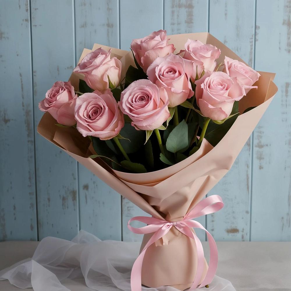 Букет цветов из: Розы в Красногвардейском