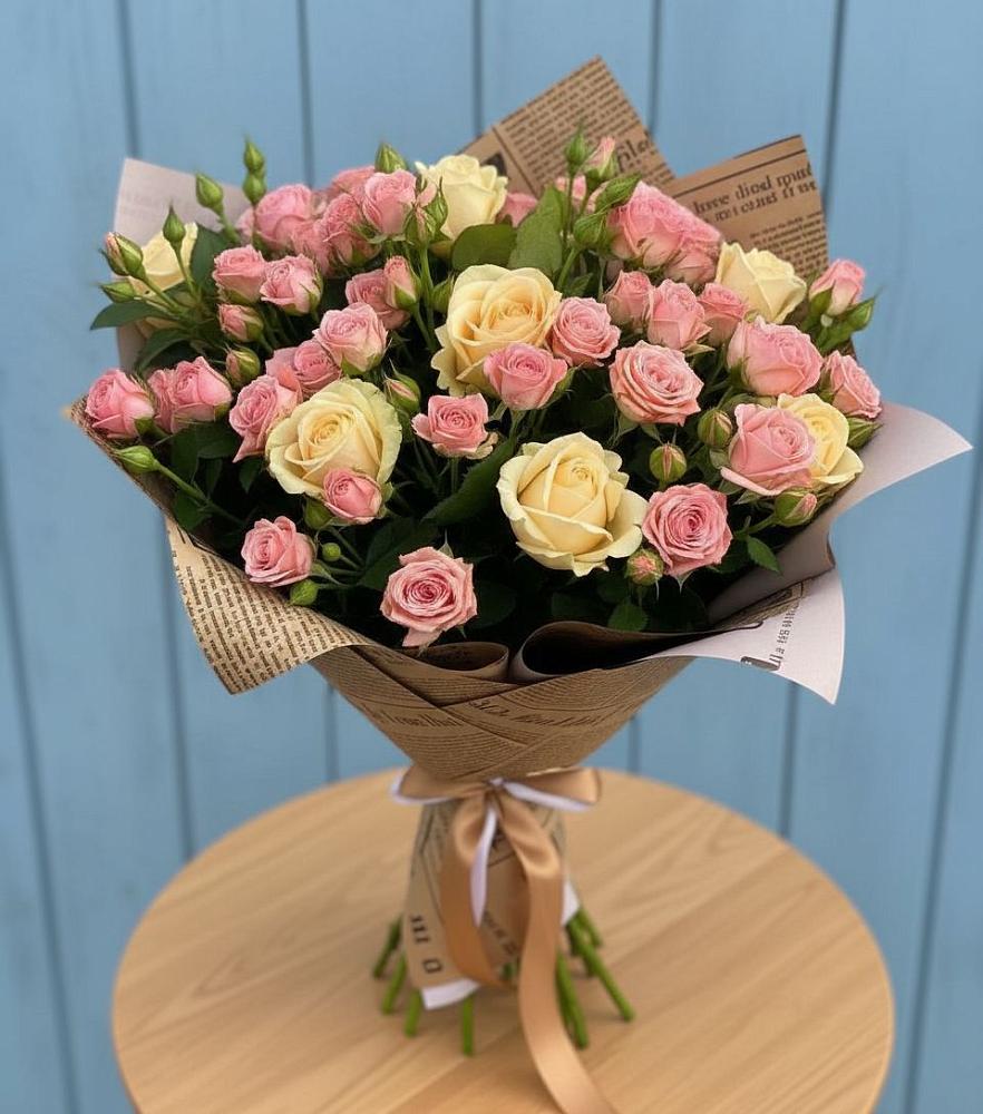 Букет цветов из: Розы в Красногвардейском