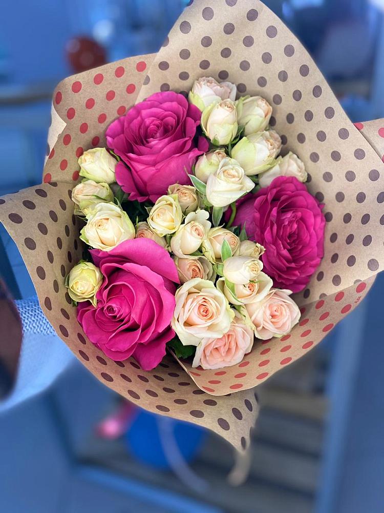 Букет цветов из: Розы в Красногвардейском