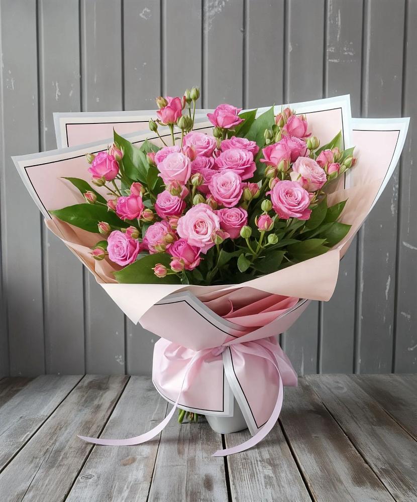 Букет Розовый кустик в Красногвардейском