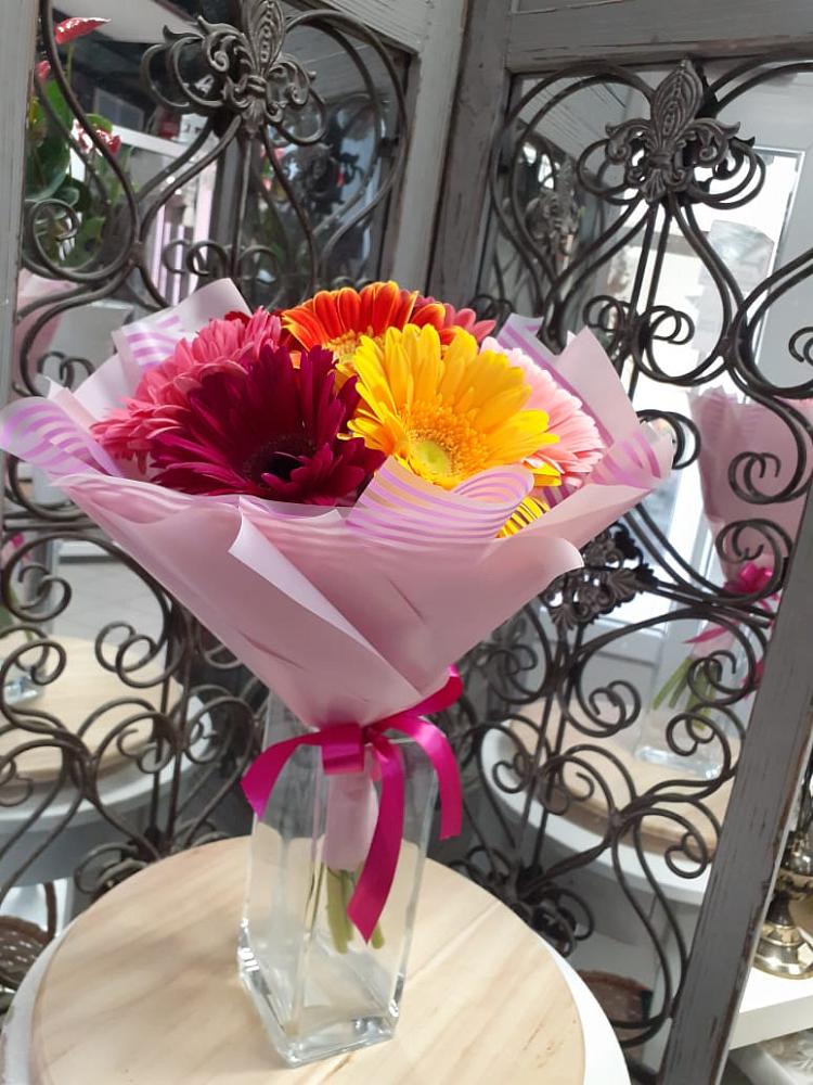 Букет цветов из: Герберы в Красногвардейском