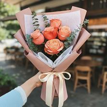 Букет цветов из:  Розы в Красногвардейском