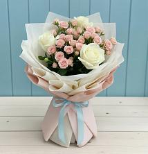 Букет цветов из:  Розы в Красногвардейском