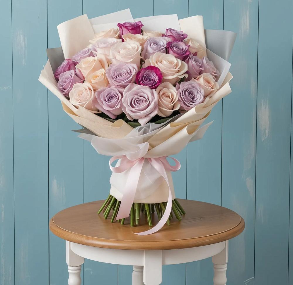 Букет цветов из: Розы в Красногвардейском