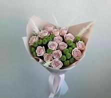 Букет цветов из:  Розы и Хризантемы #REPLACE_PRED# Красногвардейском