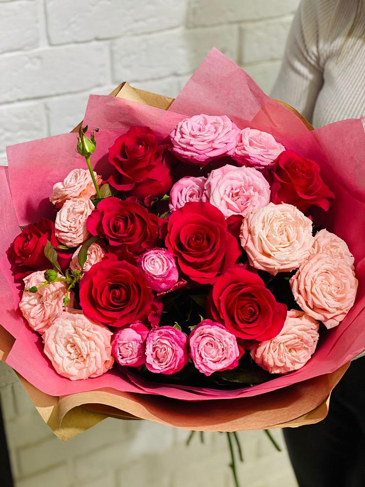 Букет цветов из: Розы в Красногвардейском