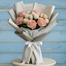 Букет цветов из:  Розы #REPLACE_PRED# Красногвардейском