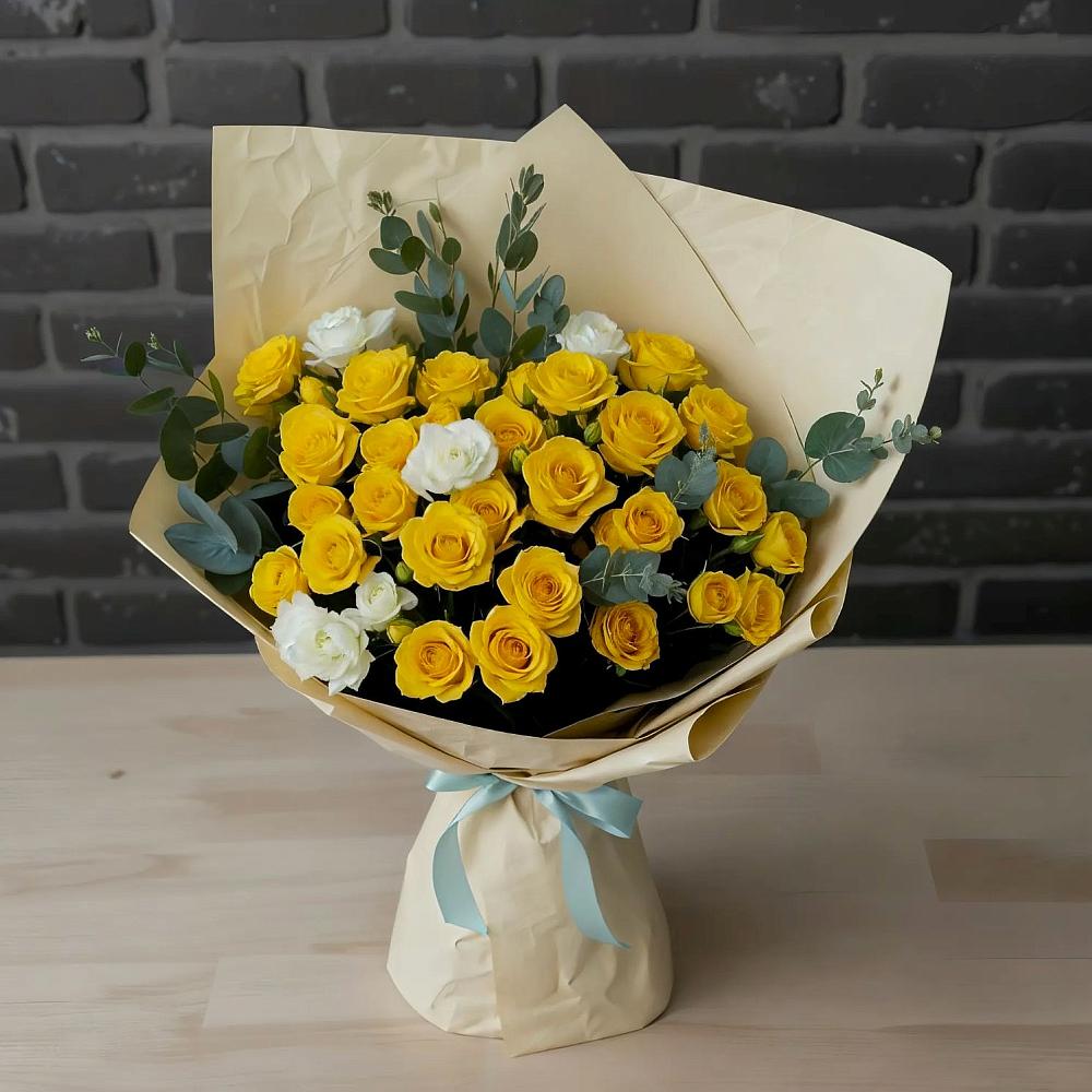 Букет цветов из: Розы в Красногвардейском