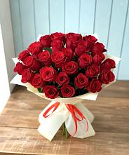 Букет 29 Красных роз в Красногвардейском