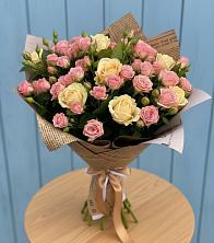 Букет цветов из:  Розы в Красногвардейском