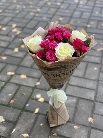 Букет цветов из: Розы в Красногвардейском