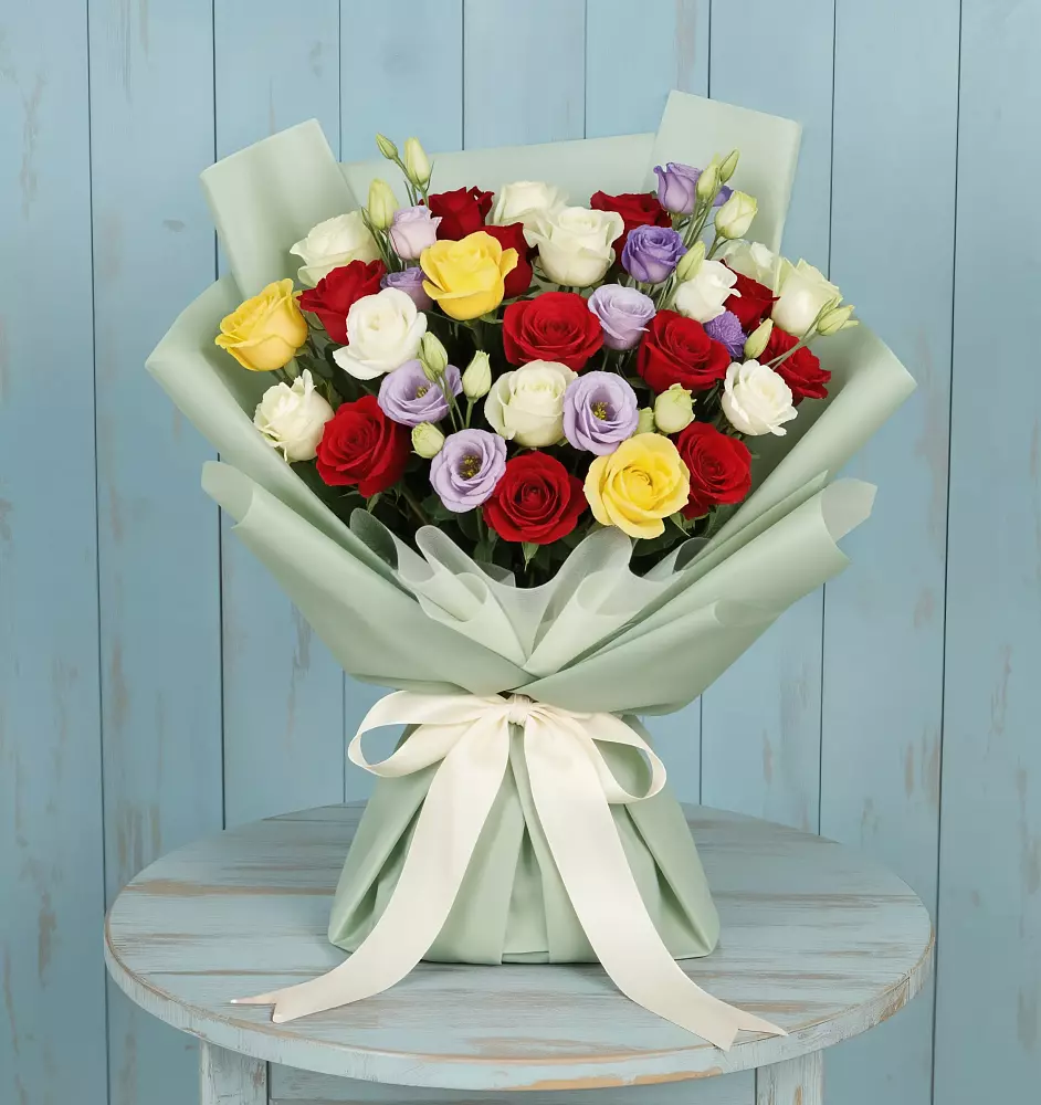 Букет цветов из: Розы в Красногвардейском