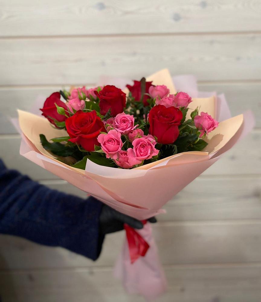 Букет цветов из: Розы в Красногвардейском