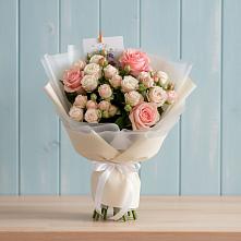 Букет цветов из:  Розы в Красногвардейском