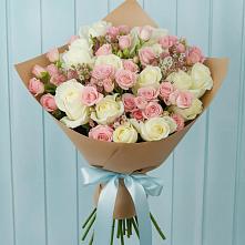 Букет цветов из:  Розы в Красногвардейском