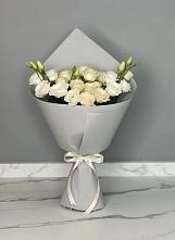 Букет цветов из:  Розы и Лизиантусы в Красногвардейском